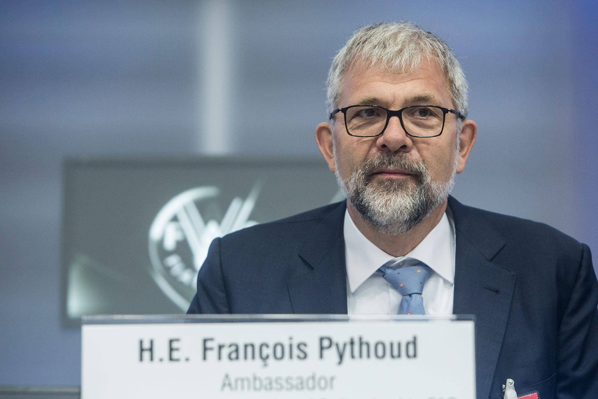 François Pythoud ist neuer Präsident des Landwirtschaftsausschusses der FAO