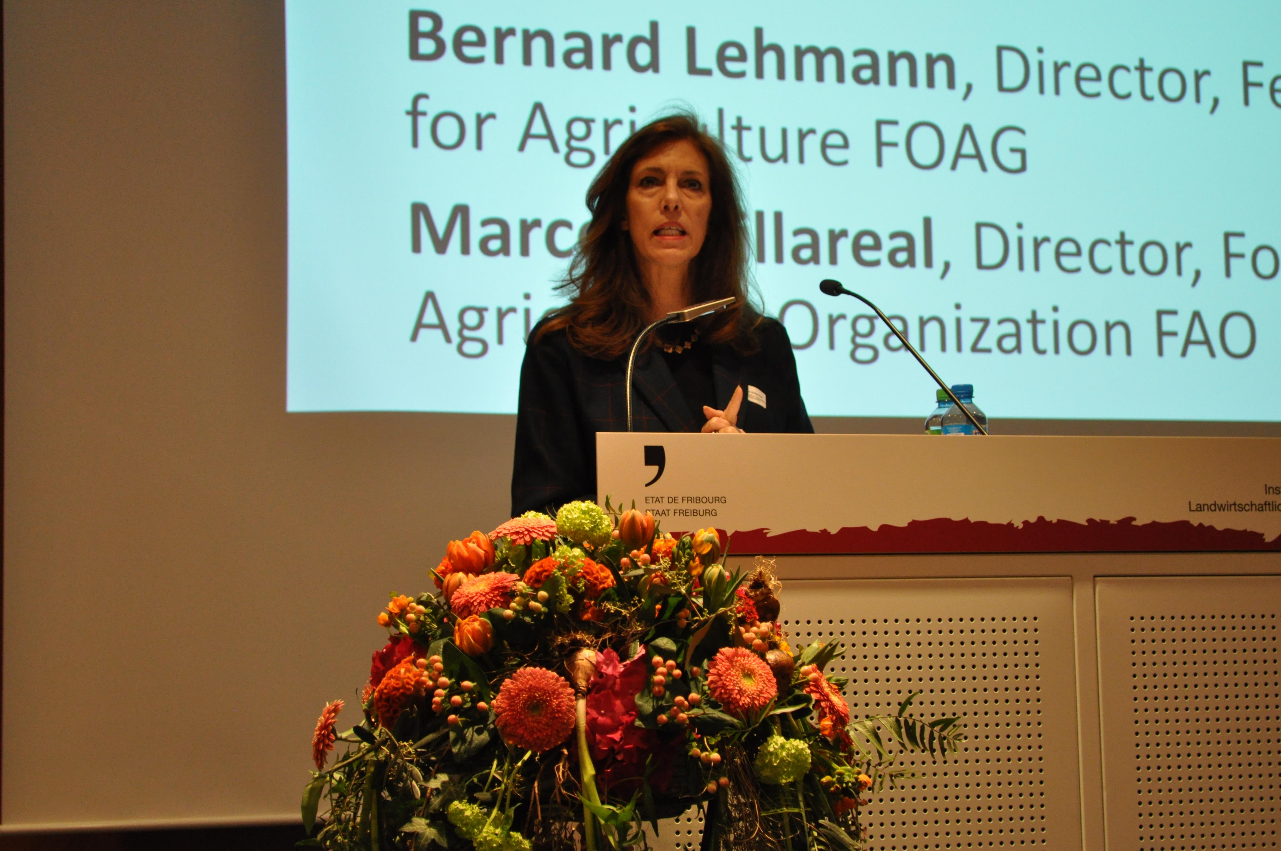 Marcela Villareal, Direktorin der Food and Agriculture Organization (FAO)