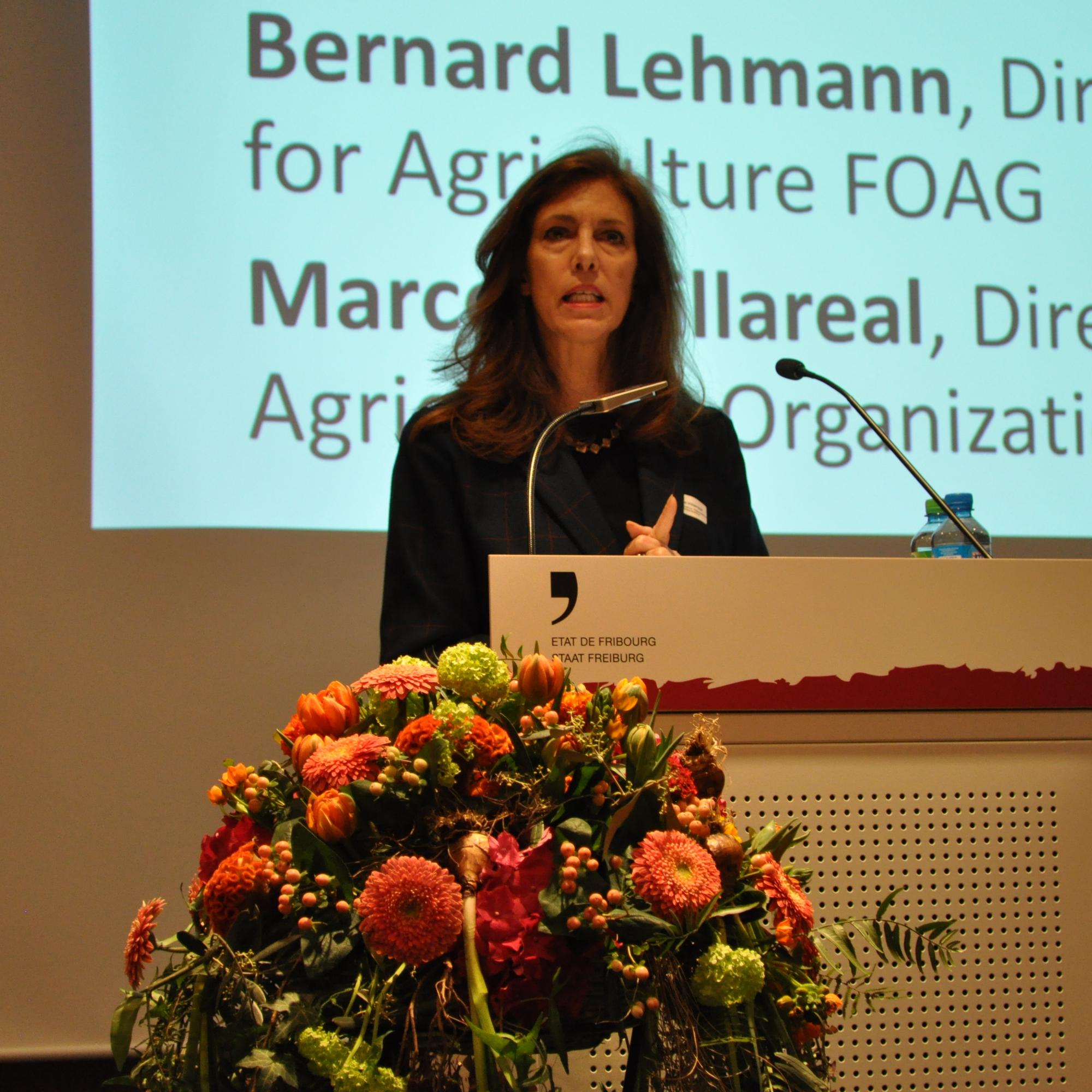 Marcela Villareal, directrice de la Food and Agriculture Organization (FAO)